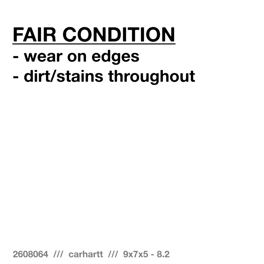 Carhartt fair wear